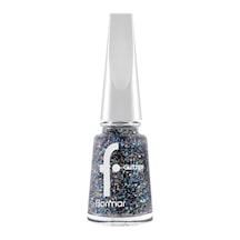 Glitter Yarı Transparan & Parlak Bitişli Simli Oje 79363834