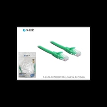 S-lınk Sl-cat6030gr Cat6 Patch 30cm Kablo Yeşil