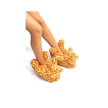 Twigy Pookie Kadın Hayvanlı Panduf Leopar 36/41 EE0561 Leopar