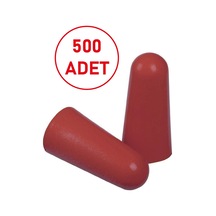 Conic500 Tek Kullanımlık Kulak Tıkacı Yumuşak Poliüretan, Gürültü Azaltıcı, Hijyenik Ve Konforlu