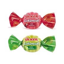 Lokumcuk Elma Ve Nar Aromalı Yumuşak Şeker 1 Kg.