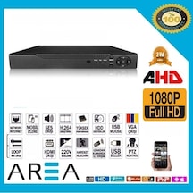 2Mp 16 Kanal Ahd Kamera Kayıt Cihazı H265 Full Hd