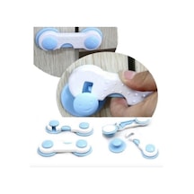 Bebek Çocuk Güvenlik Dolap Kilidi Geçmeli Çekmece Dolap Kilidi 2 Adet Çok Renkli - 855966566