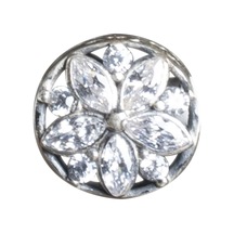 Nur Silver Çiçekli Gümüş Charm Nur-bl00014
