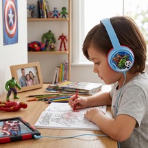 Marvel Avengers Yenilmezler Çocuk Kulaklığı Lisanslı