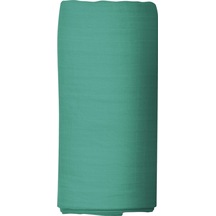 Makiteks Pamuklu Yeşil 120x200 Tek Kişilik Lastikli Çarşaf Seti