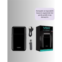 Ultra İnce Elektrikli Tıraş Makinesi Usb Şarjlı Ve Su Geçirmez -
