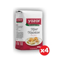 Yazar Mısır Nişastası 4 x 400 G