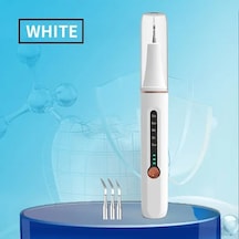 Willowhaven Usb Şarjlı Led Diş Temizleme Seti - 5 Hızlı Beyaz Diş Bakım Aleti Ek Uçlu Seyahat