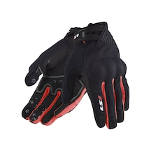 Ls2 Yazlık Eldiven Dart 2 Siyah Kırmızı