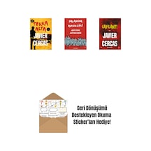 Terra Alta + Salamina Askerleri Çizgi Roman + Saplantı + Okuma Sticker'ları