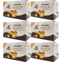 Sinangil Glutensiz Un 30KG (30000GR) Kutu Karabuğdaylı (6PK*5Kg)