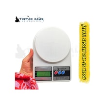 Assur Sf-400 Dijital Hassas Mutfak Ve Balıkçı Terazisi Beyaz 10