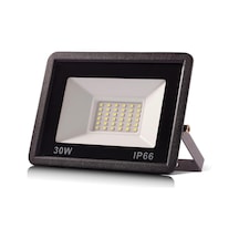 30w Led Spot, Dış Mekan 3000lm Led Duvar Spot Lambası, Dış Mekan Spot Işığı, Soğuk Beyaz 6000 K Diğer