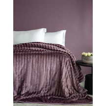 Bedline Gentle Battaniye Damson 200 220 Cm Gül Kurusu