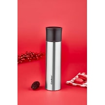 Cooker Ckr2074 Paslanmaz Çelik 0,75 Lt Termos Siyah Siyah