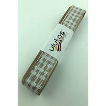 FdayAksesuar 2.5 Cm Varak Baskılı Tafta Kurdele 1 Metre FRDY26655