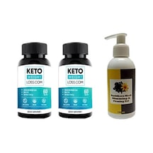 Hintohu Vücut Bakım Gel 150ml Acı Çehre Tohumu Krem 1 Adet + 2 Adet Keto Weight Loss 60