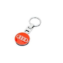 Dk Tuning Audi Logo Krom Metal Çift Yön Anahtarlık