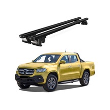 Venüs Mercedes-benz X Class 2017-2020 Uyumlu Siyah Ara Atkı Port Bagaj Tavan Barı