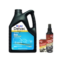 Mobil Delvac Modern Light Commercial F 5W-30 5 L + Gojo Araç Bakım Seti