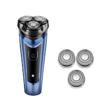 Şarj Edilebilir Kablosuz Tıraş Makineleri Sakal Ve Kıl Düzeltici 4d Yüzen Başlıklı Yüz Tıraş Makineleri Elektrikli Erkek Bakım Aleti Hızlı Şarj