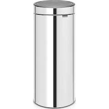 Brabantia Çöp Kutusu 30 Lt Touch Bın New Dokunmatik Parlak Çelik Siyah