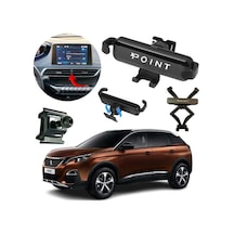 Peugeot 3008 Araca Özel Cep Telefon Tutacağı Robotik Oynar Başlıklı 2016-2024 Arası Profesyonel Ürün