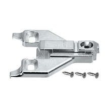Blum 175l6630.22 3 Mm Yüz Çerçevesi Adaptör Plakası, Ayarlanabilir Yükseklik, Orta Montaj, Vidalı 4'lü Çok Renkli