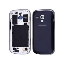 Samsung Galaxy Uyumlu S Duos S7562 Kasa Kapak - Siyah