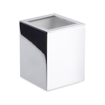 Üstü Diş Fırçalığı Krom Renk 102x80x80 Mm Çok Renkli