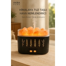 Himalaya Tuz Taşlı Hava Nemlendirici Led Işıklı Dekoratif Buhar Makinesi