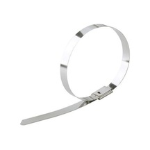 Paslanmaz Çelik Kablo Bağı Cırt Kelepçe 7,9x300 Metalik 304 Kalite Tork 100 'lü Paket