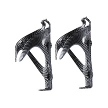 Suntek 2 Adet Bisiklet Su Şişesi Tutucu Braketi Evrensel Açık Siyah