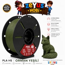 Generic Pla Hs Hyper Speed Filament Orman Yeşil 1.75 Mm 1000 Gr Orman Yeşili