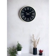 36 Cm Krem Dekoratif Duvar Saati Çok Renkli 81976829