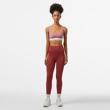 Calvin Klein Wo - Legging Seamle, Vaı Kadın Bordo Tayt