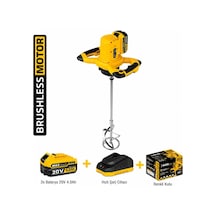 Sgs Sgs5440 Akülü 2x4.0ah Boya Ve Harç Karıştırıcı