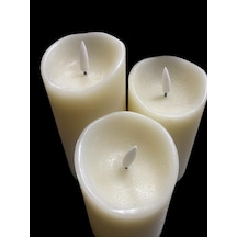 Cata Ct8433 Prag 3lü Mum Set Masa Lambası Beyaz