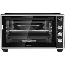 Tecna MF 5010 S 50 L Siyah Buhar Destekli Mini Fırın