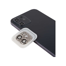 Zore İphone 12 Uyumlu Cl-08 Kamera Koruyucu-gümüş