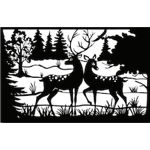 Ceylanlar Ve Orman Oto Özel Yeni Sticker 30 X 18 Cm
