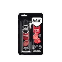 Selsil Ultra Tack Güçlü Montaj Yapıştırıcı Beyaz 50 Ml