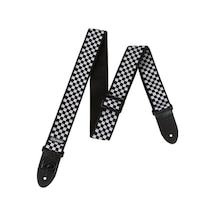 Jim Dunlop Black &amp White Check Gitar Askısı