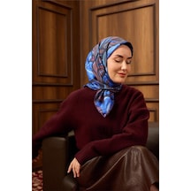 Silk Home Twill İpek Eşarp 11493-05 Koyu Lacivert