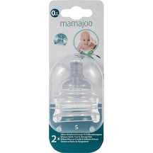 Mamajoo %0 Bpa 0 Ay+ Silikon Biberon Emziği 2'Li