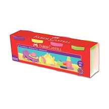 Faber-Castell4 Renk Oyun Hamuru Fosforlu Renkler