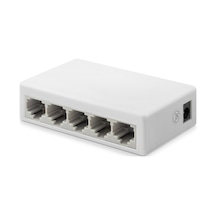 Ethernet Switch 5 Port 10/100 Mbps - Beyaz Hdx1344