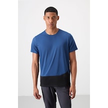 Tommy Life Parlament Polyester Nefes Alan Dokulu İnce Esnek Standart Fit Erkek Performans T-shirt - 88383 Parlament