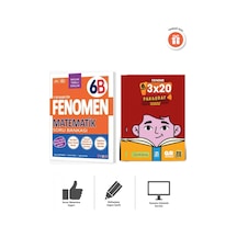 Fenomen 2027 6. Sınıf Matematik B Soru Bankası 3x20 Paragraf Deneme Bigelio Yayıncılık
